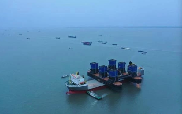 4.1亿元海工模块从江苏出江“发往”新加坡