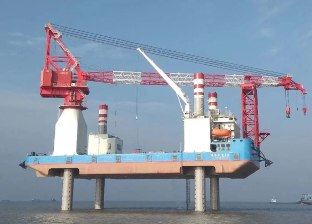 武汉船机签订风电安装平台升降系统及起重机项目合同